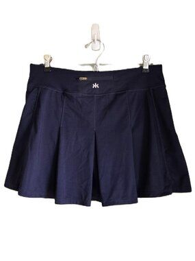 KYODAN Pleated Skort AS-NEW Activewear Tennis Golf Pickleball Dk Navy Women's M
